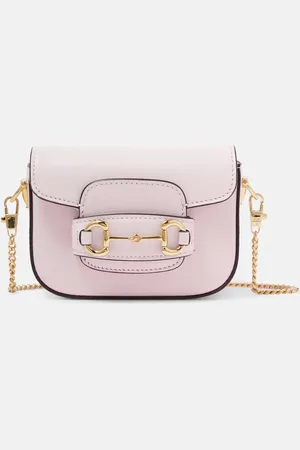 Gucci Bolso cruzado Horsebit 1955 Mini de piel