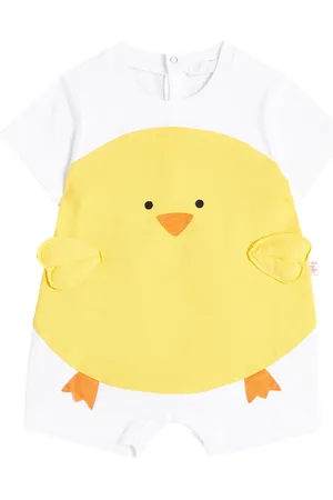 Il gufo Bebé - mono de jersey de algodón estampado