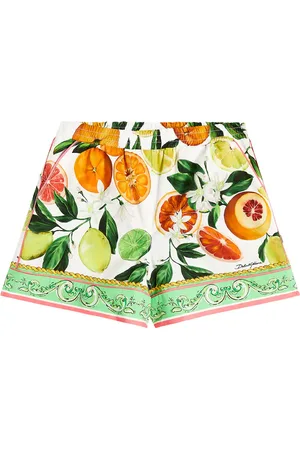 Dolce & Gabbana Shorts de algodón estampados