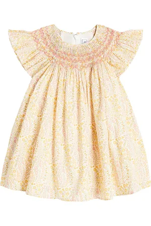Tartine Et Chocolat Bebé - vestido de algodón estampado
