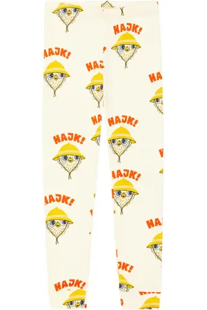Mini Rodini Leggings Hike de jersey de algodón