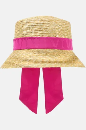 VALENTINO Sombrero de pescador Toile Iconographe de paja