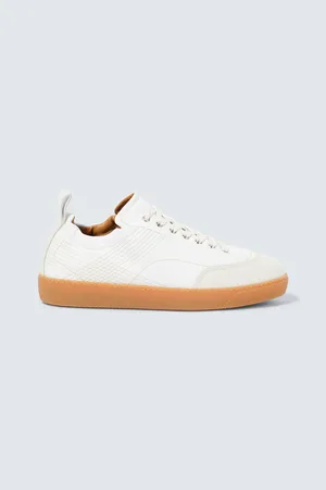 DRIES VAN NOTEN Zapatillas de piel con ante