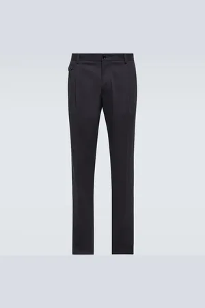Dolce & Gabbana Pantalones de mezcla de algodón