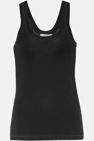 LEMAIRE Tank top acanalado de algodón