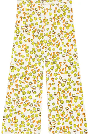 Mini Rodini Pantalones deportivos Flowers de algodón