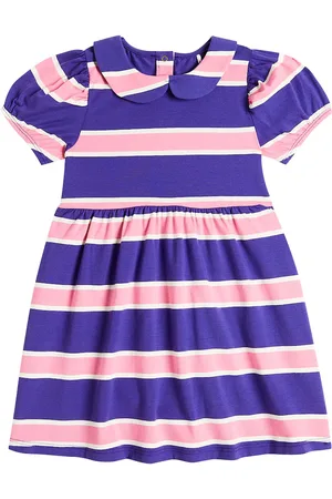 Mini Rodini Vestido de algodón a rayas