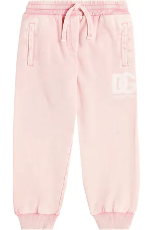 Dolce & Gabbana Pantalones deportivos de jersey de algodón