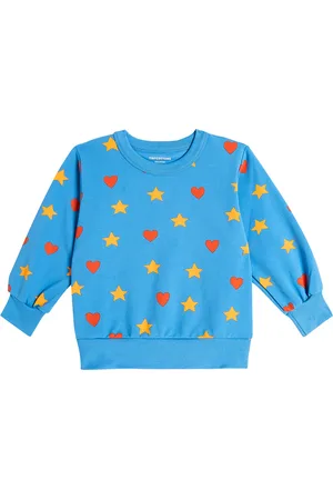 Tiny Cottons Sudadera de mezcla de de algodón estampada