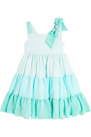 PATACHOU Vestido de chifón fruncido
