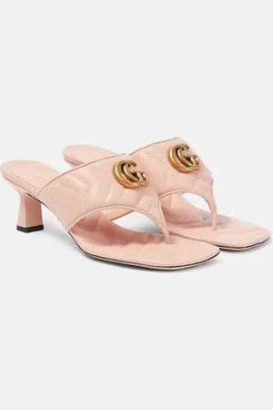 Sandalias gucci online rosas