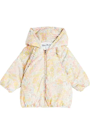 Tartine Et Chocolat Bebé - chaqueta con capucha floral