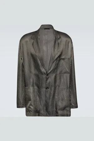 Giorgio Armani Chaqueta de traje en jacquard