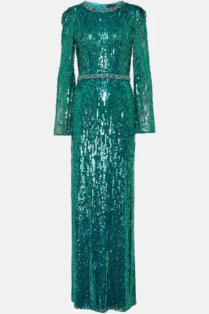 Jenny Packham Vestido de fiesta adornado