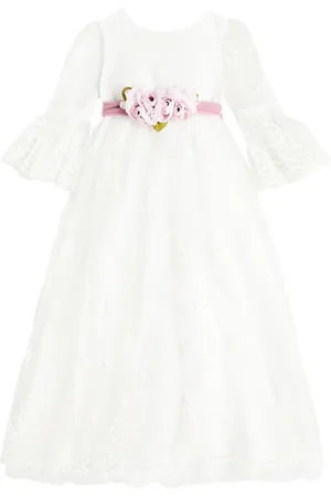 MONNALISA Vestido de tul adornado