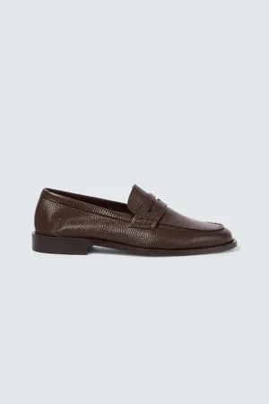 Manolo Blahnik Mocasines penny Perry de piel
