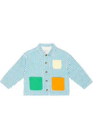 Bobo Choses Chaqueta de algodón a rayas