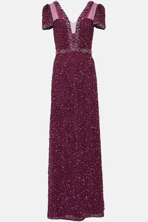 Jenny Packham Vestido de fiesta adornado