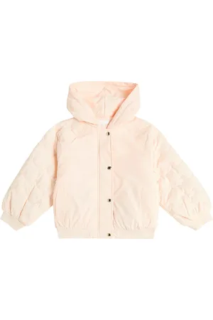 Chloé Chloé Kids Chaqueta acolchada bordada