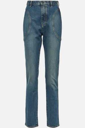 Alaïa Alaïa Jeans slim de tiro alto