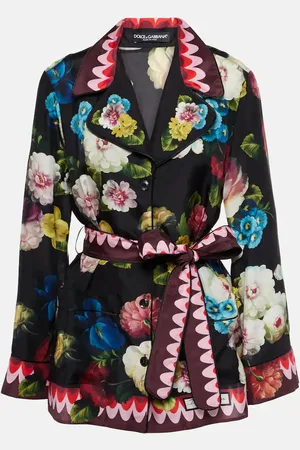 Dolce & Gabbana Camisa de seda floral