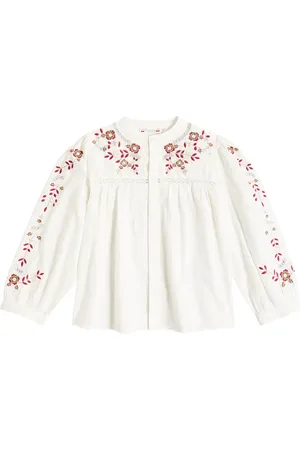 BONPOINT Top Fifi de algodón bordado