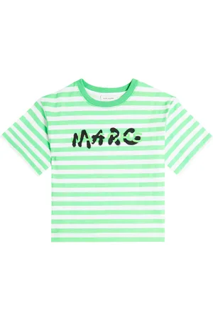 Marc Jacobs Camiseta de jersey de algodón a rayas