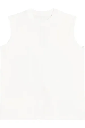 Rick Owens Tank top Tarp de jersey de algodón