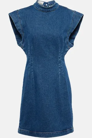 Isabel Marant Vestido corto Nina de denim