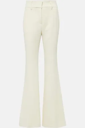 GABRIELA HEARST Pantalones flared Rhein de lana