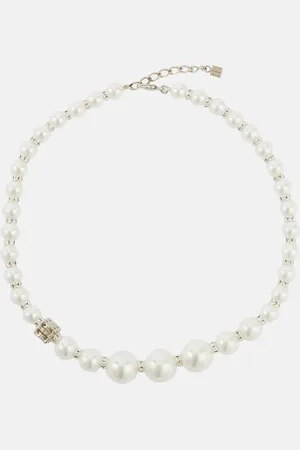 Givenchy Collar de perlas sintéticas y cristales Swarovski®