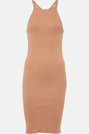 Rick Owens Vestido corto de algodón