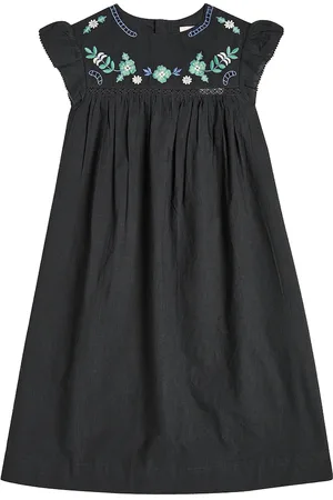 BONPOINT Vestido Angie de algodón bordado