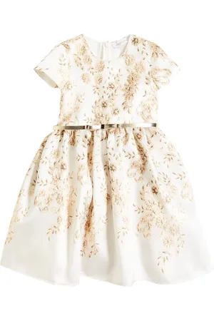 MONNALISA Vestido Mikado bordado