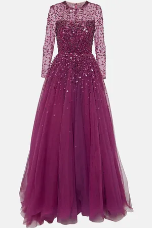 Jenny Packham Vestido de fiesta Constantine de tul