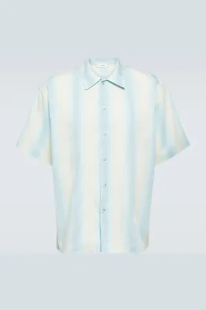 COMMAS Camisa bowling oversized a rayas