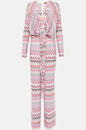 Missoni Mono de lamé estampado