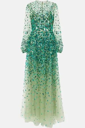 VALENTINO Vestido de fiesta de tul adornado