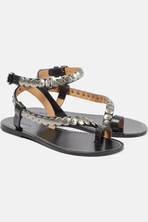 Isabel Marant Sandalias Melte de piel con tachuelas