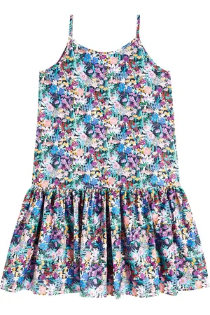 PAADE Vestido de algodón estampado