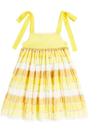 PAADE Vestido de algodón a rayas