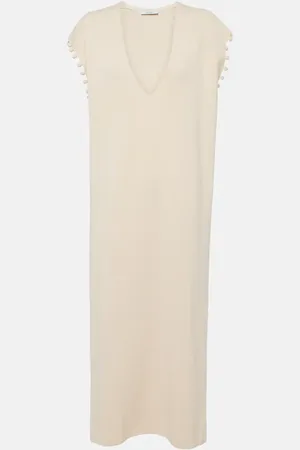 Max Mara Vestido camisero midi Alpe de algodón