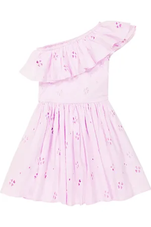 Molo Vestido Cay con bordado inglés
