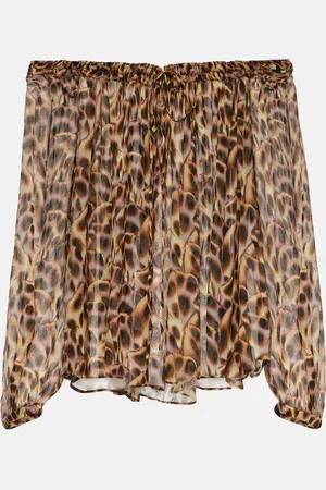 Marant Etoile Blusa Vutti con hombros descubiertos
