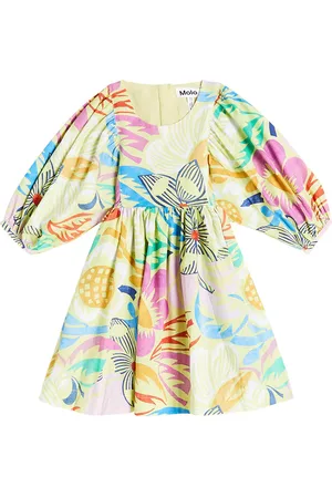 Molo Vestido Caio de algodón floral