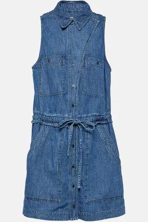 Marant Etoile Vestido corto Ines de denim