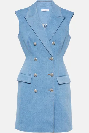 VERONICA BEARD Vestido corto Jules de denim