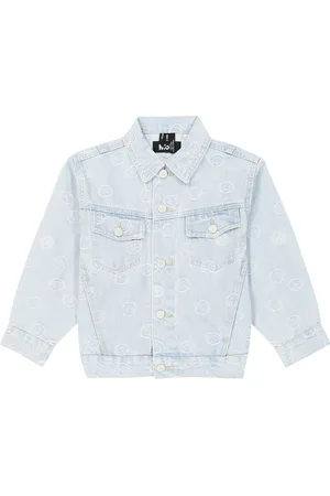 Molo Chaqueta Hedley en denim bordada