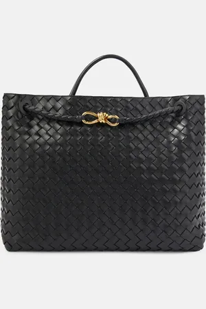 Bottega Veneta Bolso Andiamo Large de piel