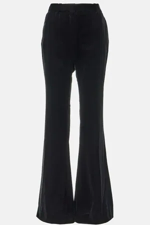 Nina Ricci Pantalones bootcut de terciopelo